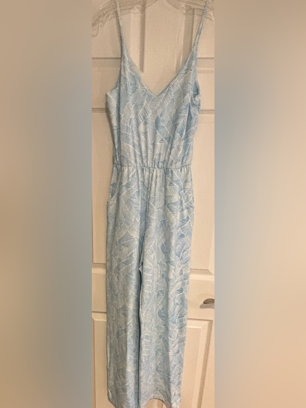 Mahi Gold Hillary Jumpsuit in Palm Isle in Regatta